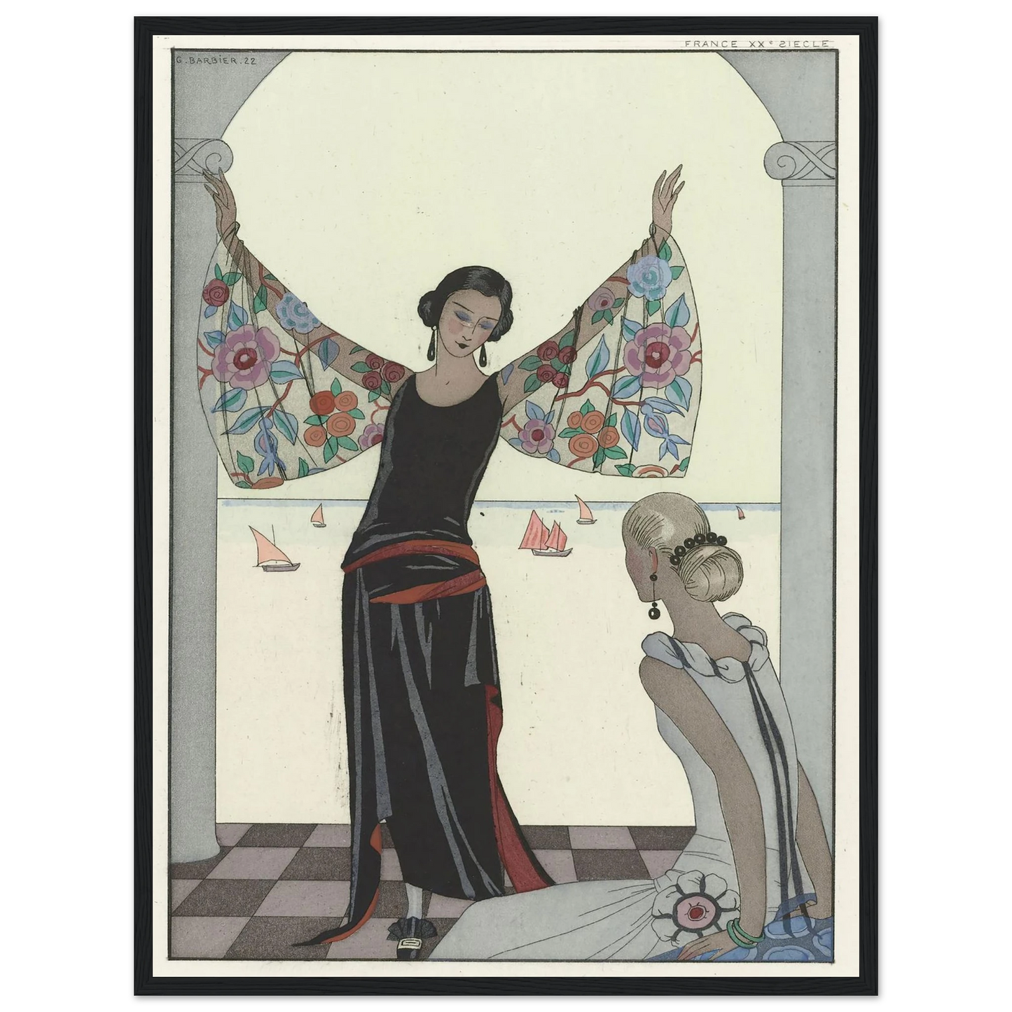 Voici mes ailes ! (1922) Art Print | George Barbier-Quipham Collections