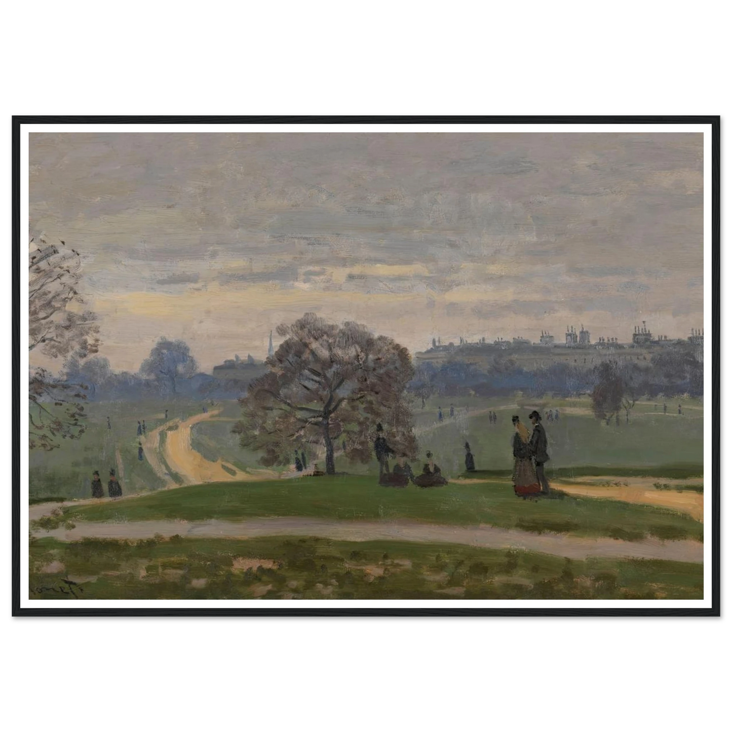 Hyde Park, London (circa 1871) Art Print | Claude Monet-Quipham Collections
