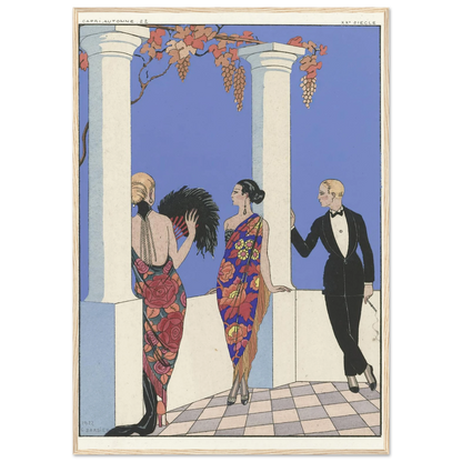 Joie de vivre; Falbalas et Fanfreluches. (1923) Art Print | George Barbier-Quipham Collections