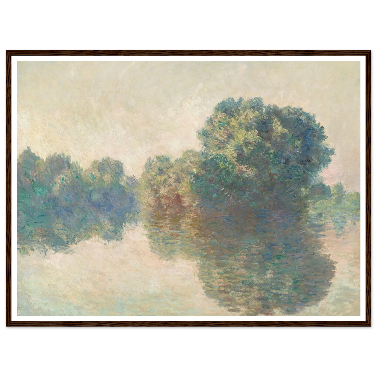 The Seine at Giverny (1897) Art Print | Claude Monet-Quipham Collections