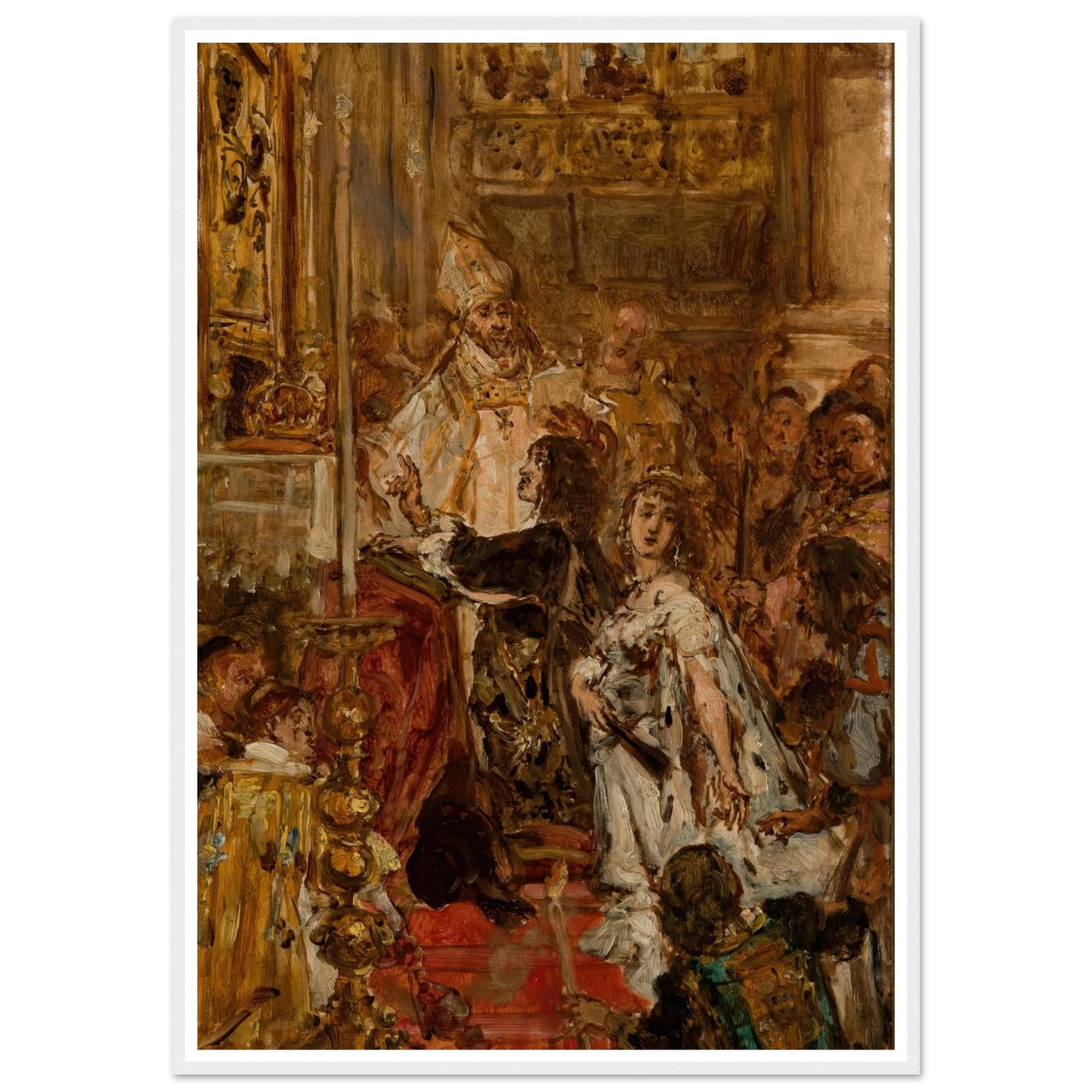 Śluby Jana Kazimierza (1889) Art Print | Jan Matejko-Quipham Collections