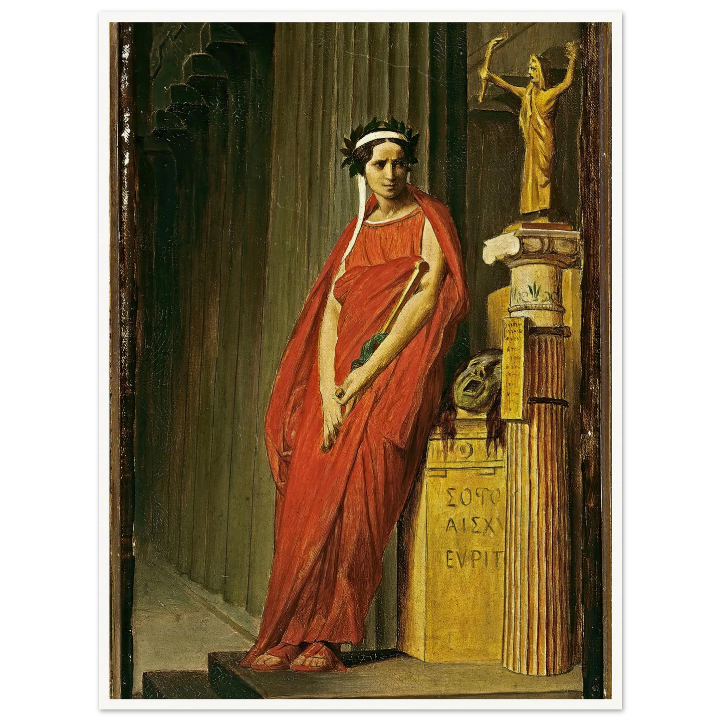 Rachel (1821-1858) Art Print | Jean Leon Gerome-Quipham Collections