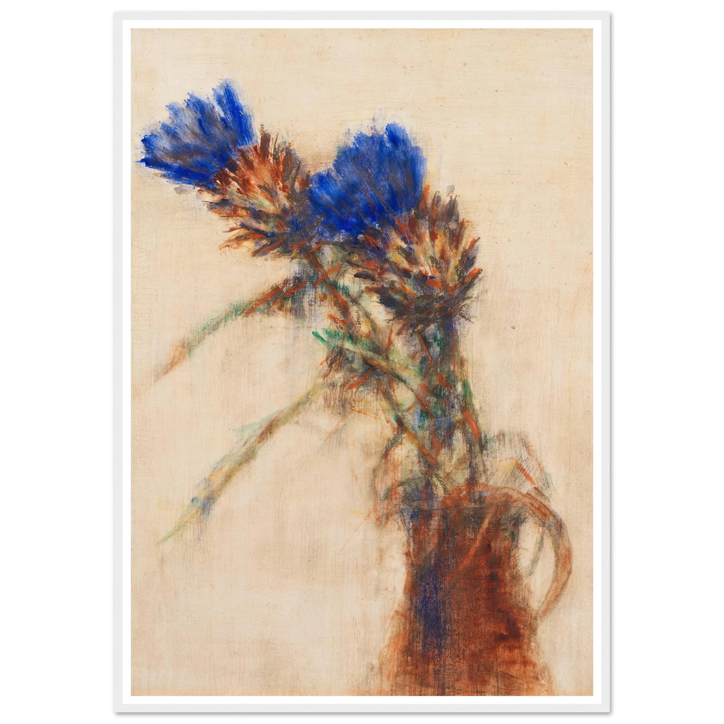 Artischockenblüten (1937) Art Print | Christian Rohlfs-Quipham Collections