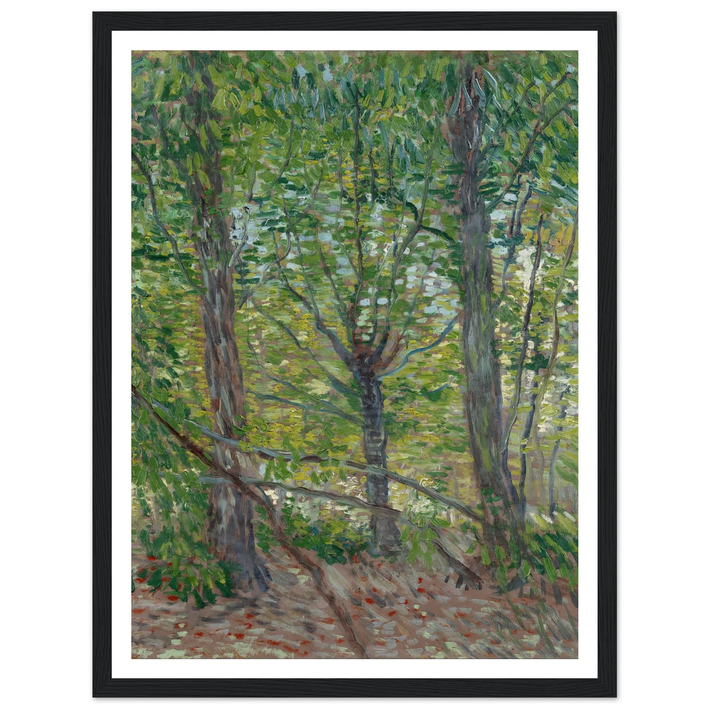 Trees Art Print | Vincent van Gogh-Quipham Collections