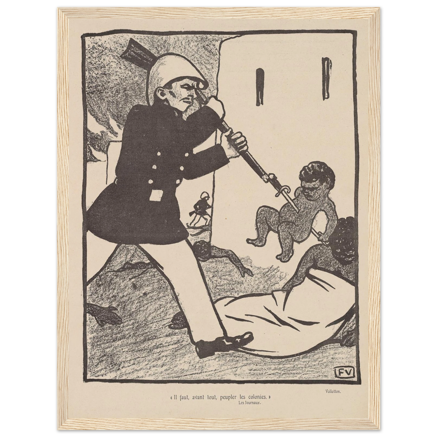 11 juillet 1903 Art Print | Felix Vallotton-Quipham Collections