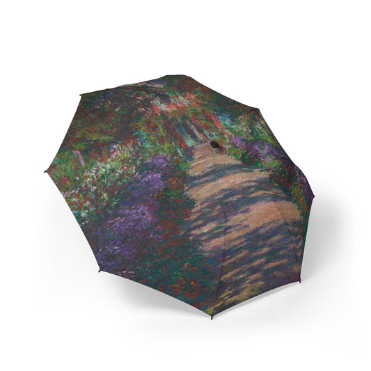 Eine Allee in Monets Garten in Giverny Umbrella | Claude Monet-Quipham Collections