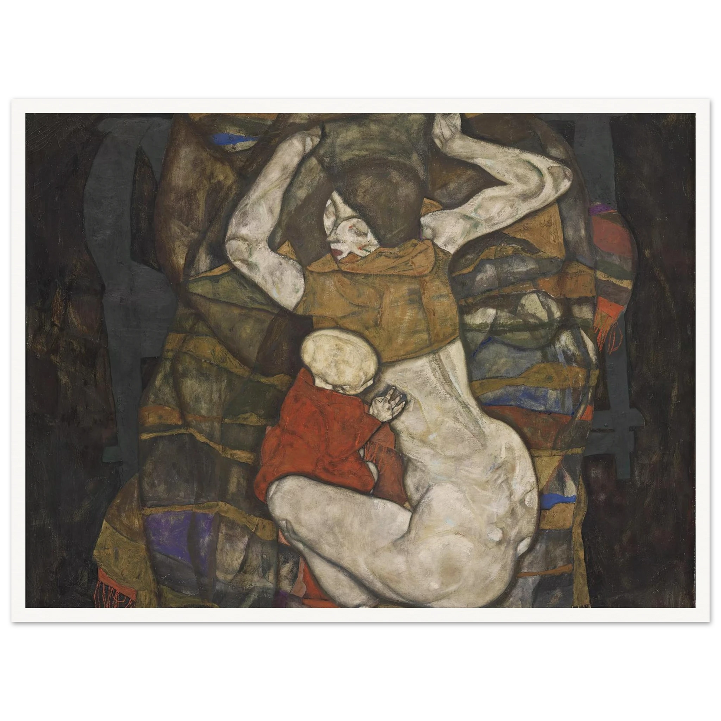 Junge Mutter (1914) Art Print | Egon Schiele-Quipham Collections