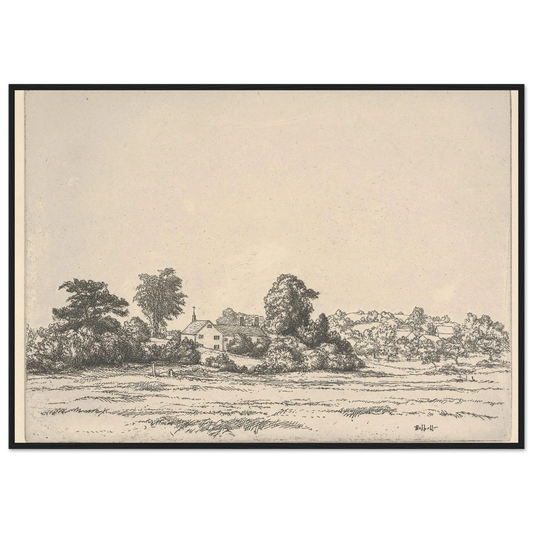 Farm and Meadows (1900-1925) Art Print | Ernest Haskell-Quipham Collections