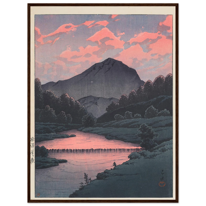 Hida Kamagadake (Mount Kamaga, Hida) (1933) Art Print | Kawase Hasui-Quipham Collections