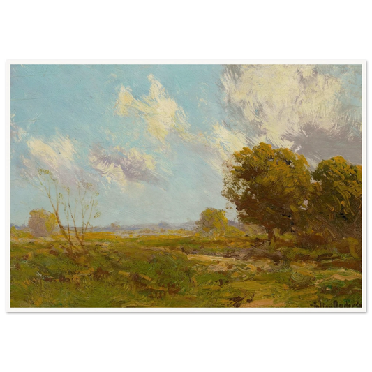Late Afternoon (1909) Art Print | Julian Onderdonk-Quipham Collections