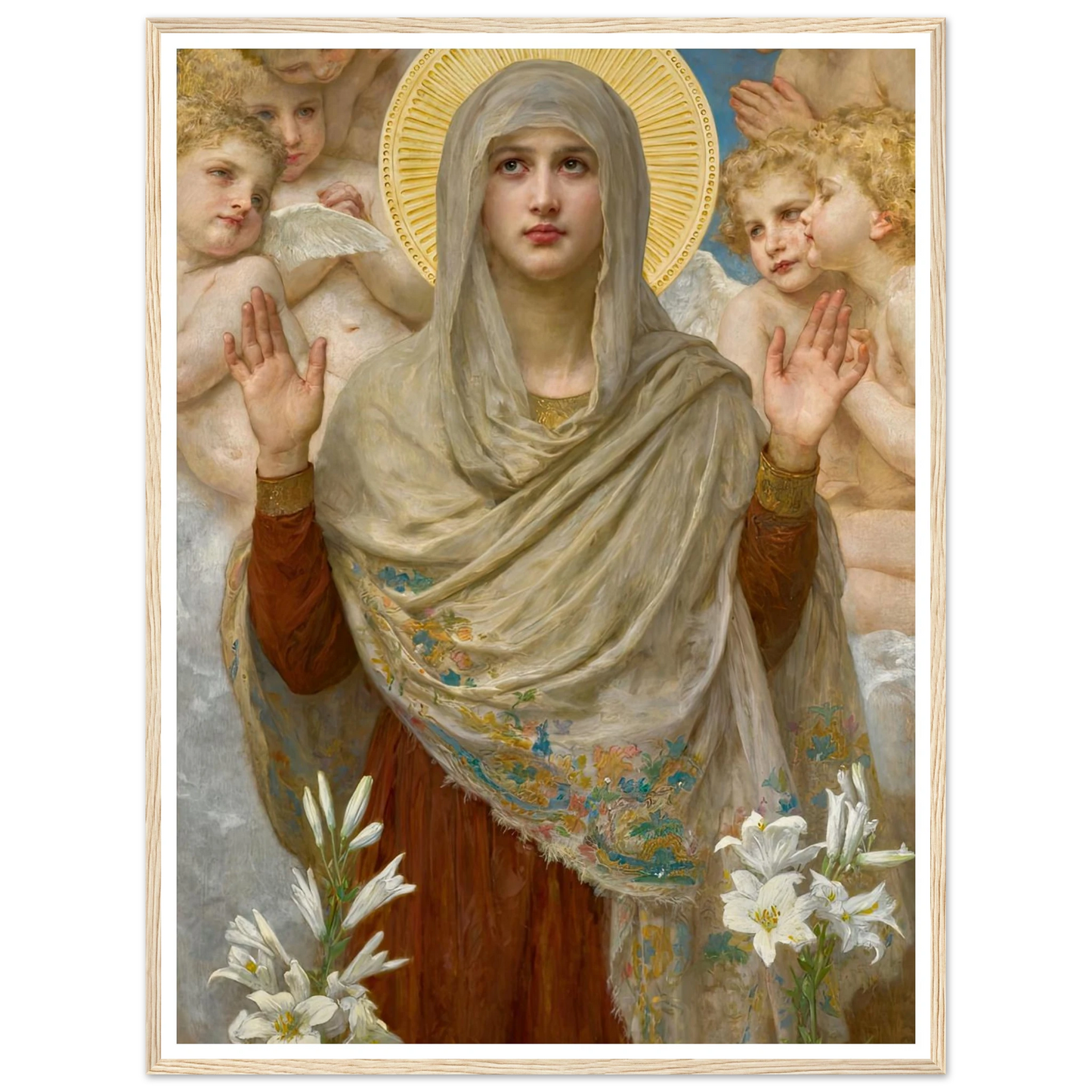 Ora Pro Nobis (1903) Art Print | William Bouguereau-Quipham Collections