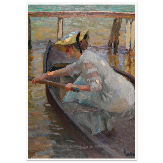 Evening trip (1920) Art Print | Edward Cucue-Quipham Collections