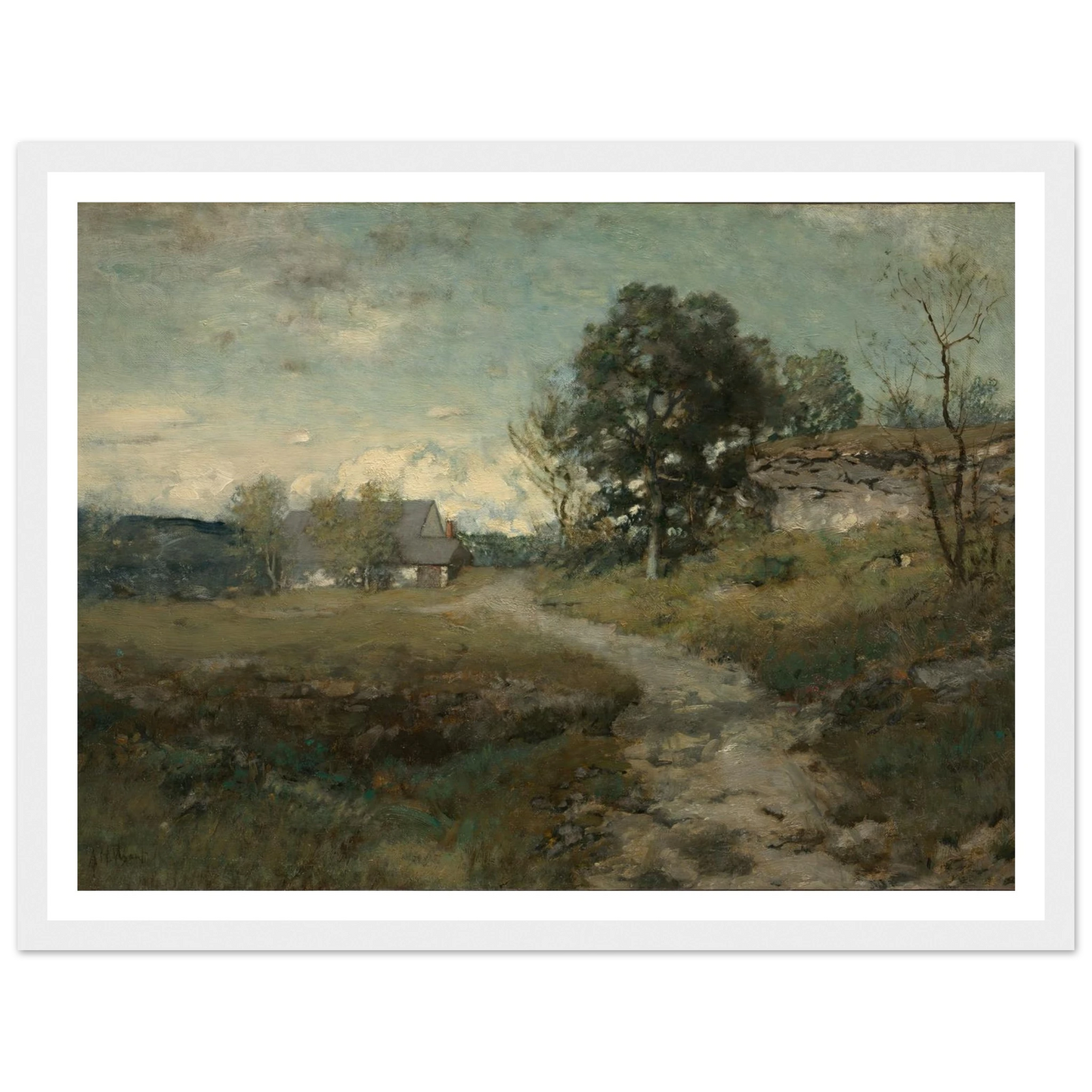 Arkville Landscape (1880s) Art Print | Alexander Helwig Wyant-Quipham Collections