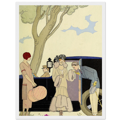Falbalas et fanfreluches, L’Ensie (1925) Art Print | George Barbier-Quipham Collections