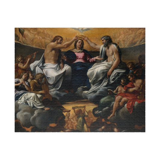 The Coronation of the Virgin Puzzle | Annibale Carracci-Quipham Collections