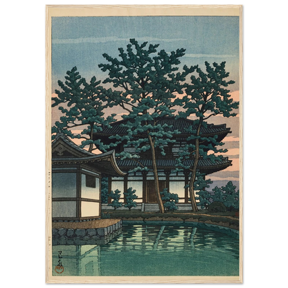 Kikoji, Nara ken (Kiko Temple, Nara Prefecture) (1950) Art Print | Kawase Hasui-Quipham Collections