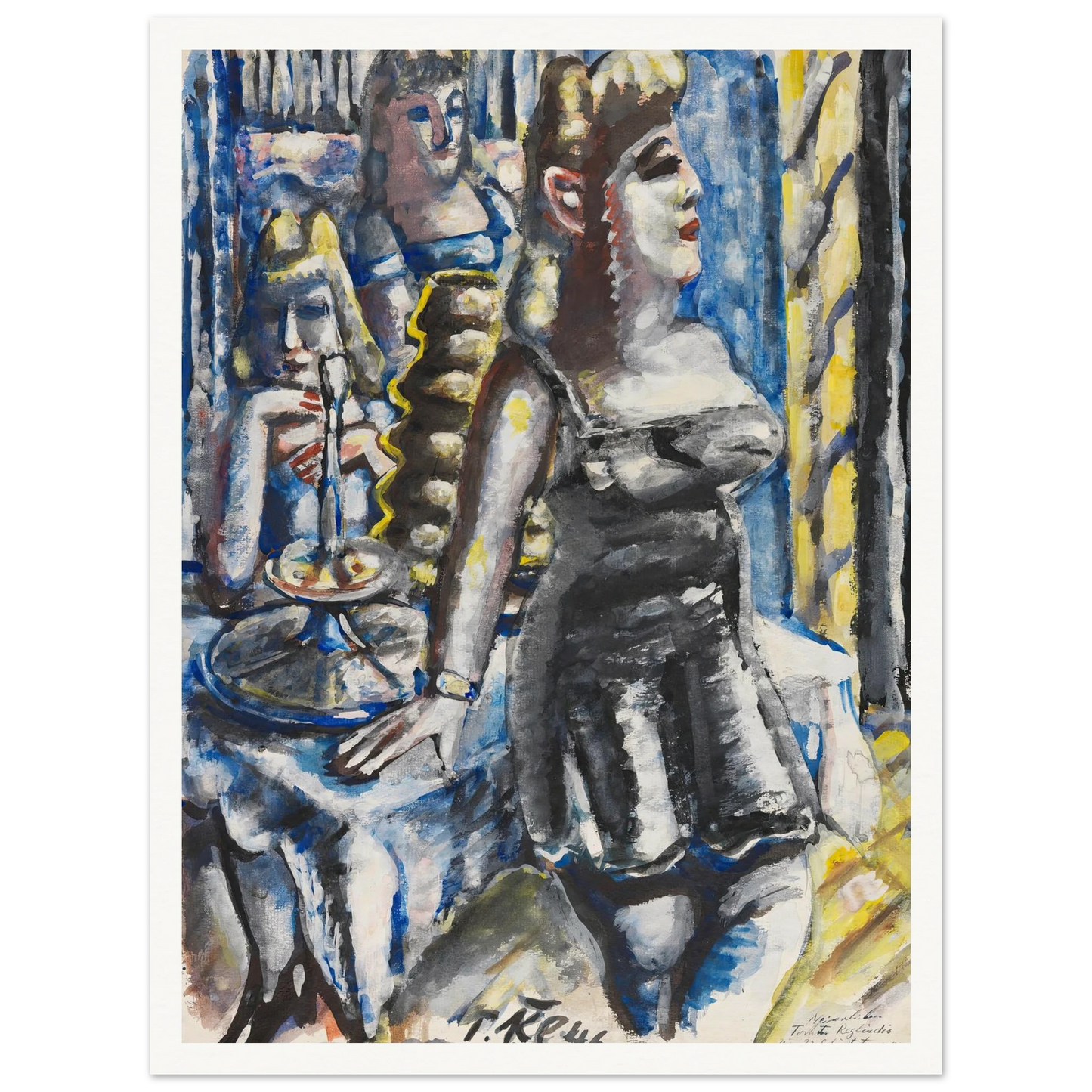 Die Kuchenbar (1946) Art Print | Paul Kleinschmidt-Quipham Collections