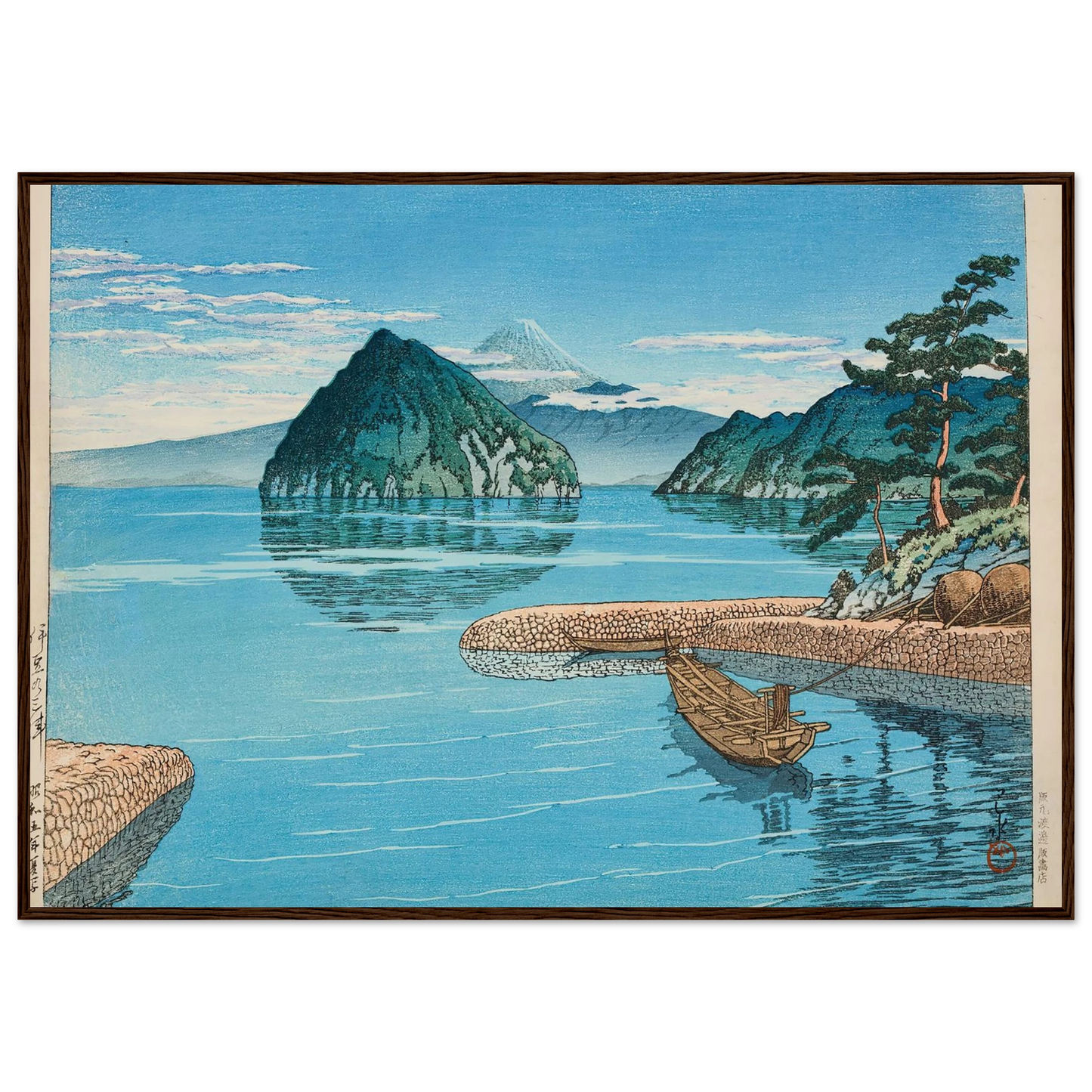 Mito, Izu (1930) Art Print | Kawase Hasui-Quipham Collections