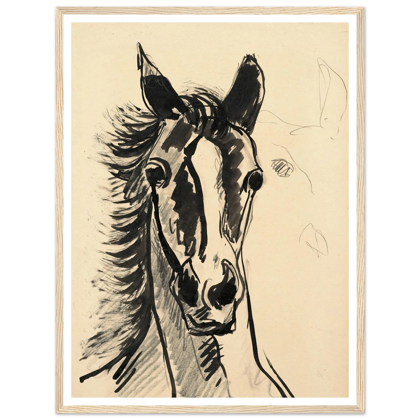 Tête de cheval (1930-35) Art Print | Francis Picabia-Quipham Collections