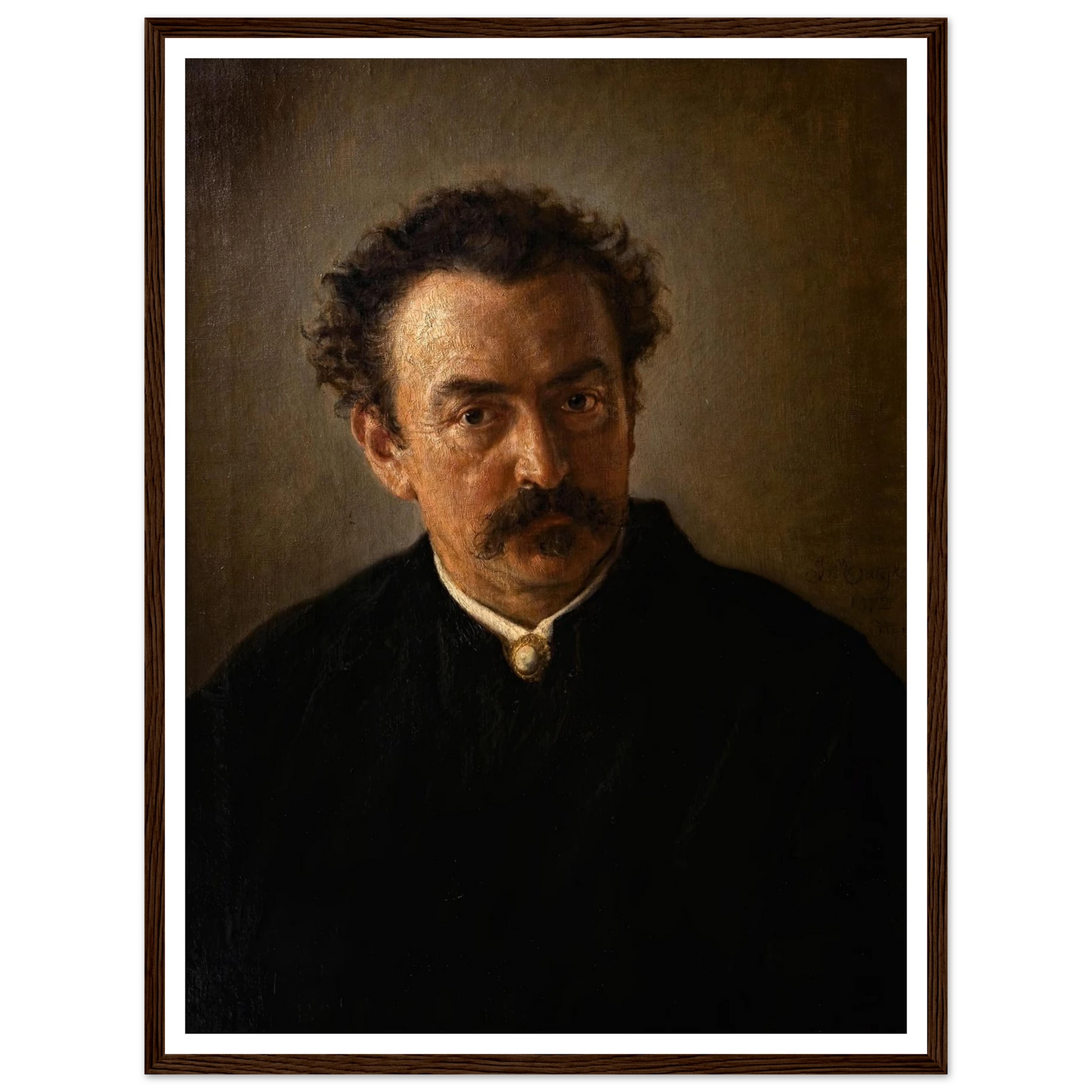 Portrait of Henryk Anastazy Groppler (1872) Art Print | Jan Matejko-Quipham Collections