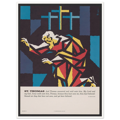 St. Thomas (1962) Art Print | Joseph Binder-Quipham Collections