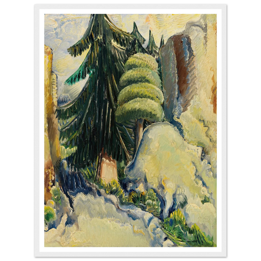 Baumlandschaft (1937) Art Print | Paul Kleinschmidt-Quipham Collections