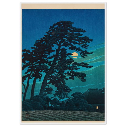 Magome no tsuki (Moon at Magome) (1930) Art Print | Kawase Hasui-Quipham Collections