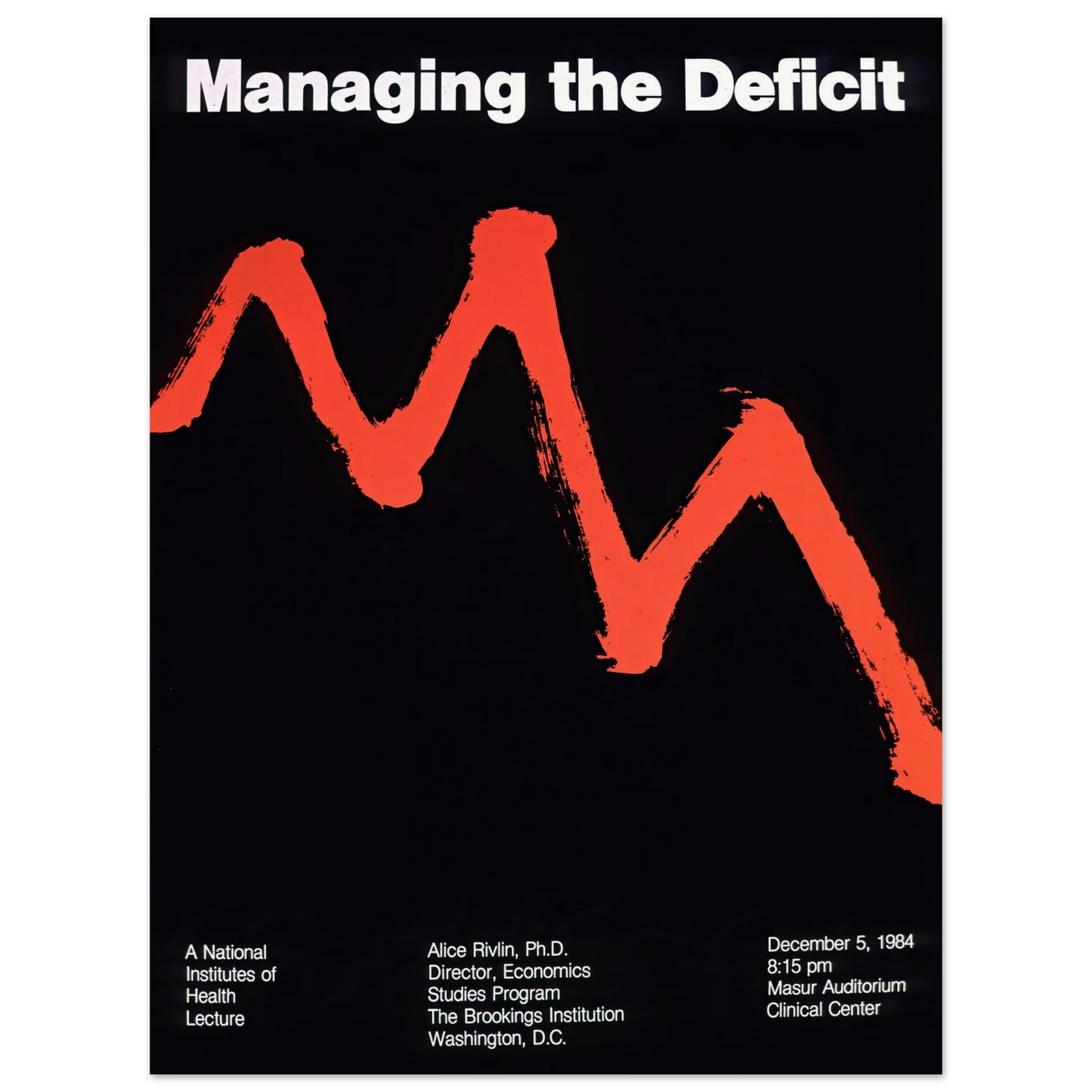 Managing the deficit (1984) Art Print | National Institutes of Health-Quipham Collections