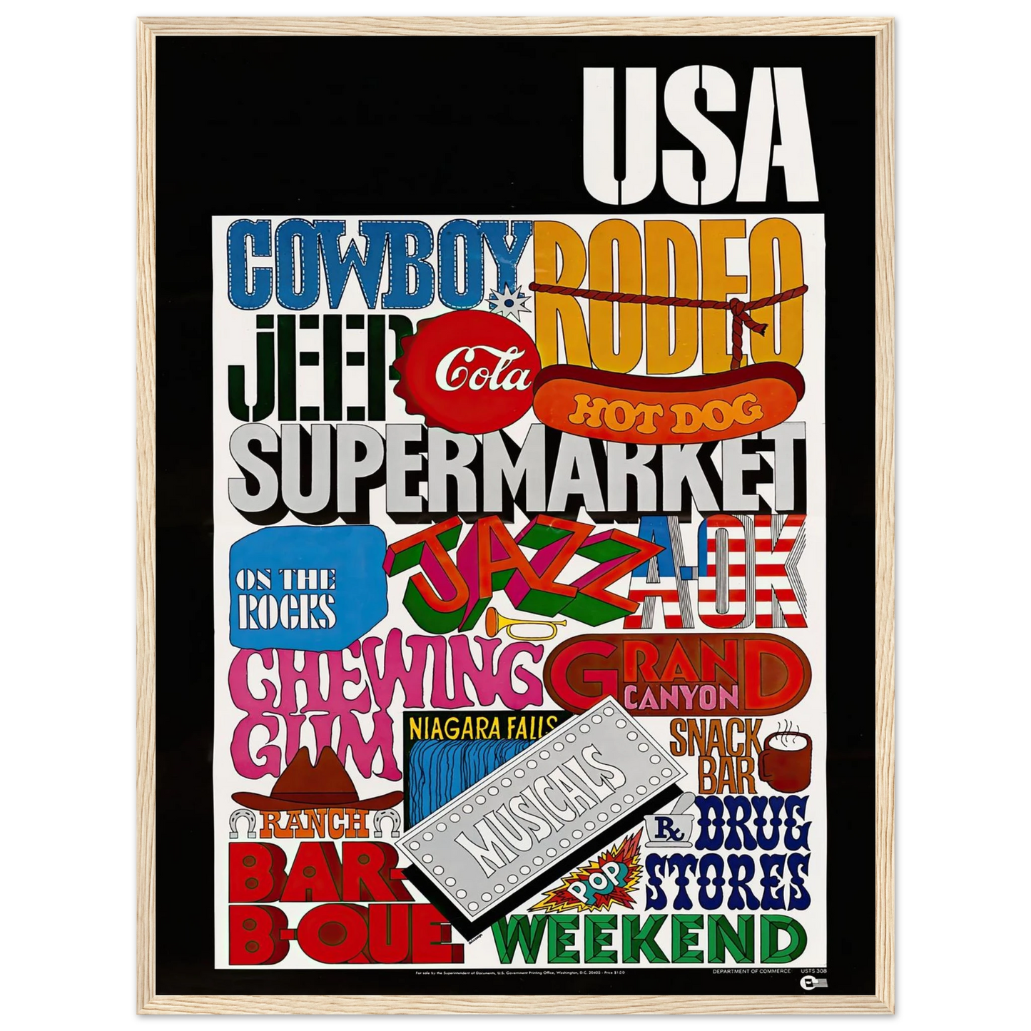USA Art Print | US Information Agency-Quipham Collections