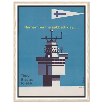 Remember the sabbath day (1963) Art Print | Joseph Binder-Quipham Collections