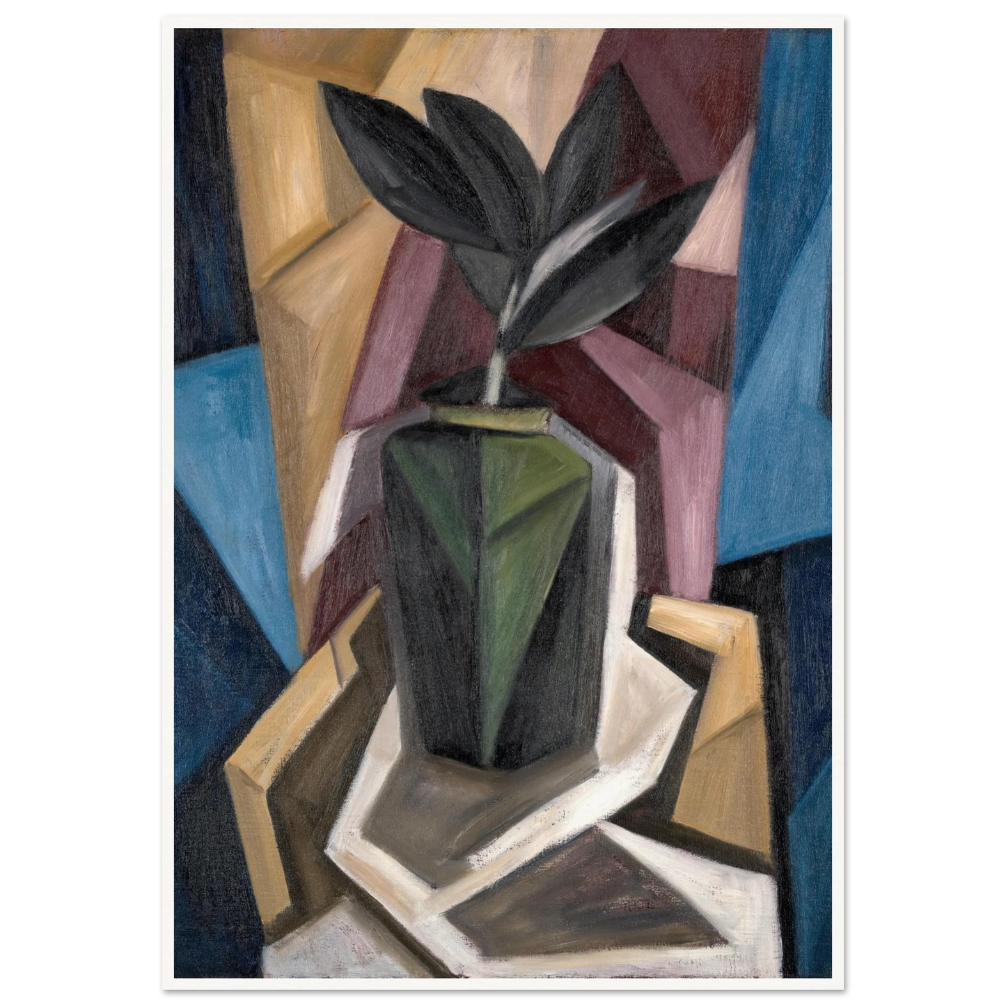 Rubber Plant (1920) Art Print | Marsden Hartley-Quipham Collections