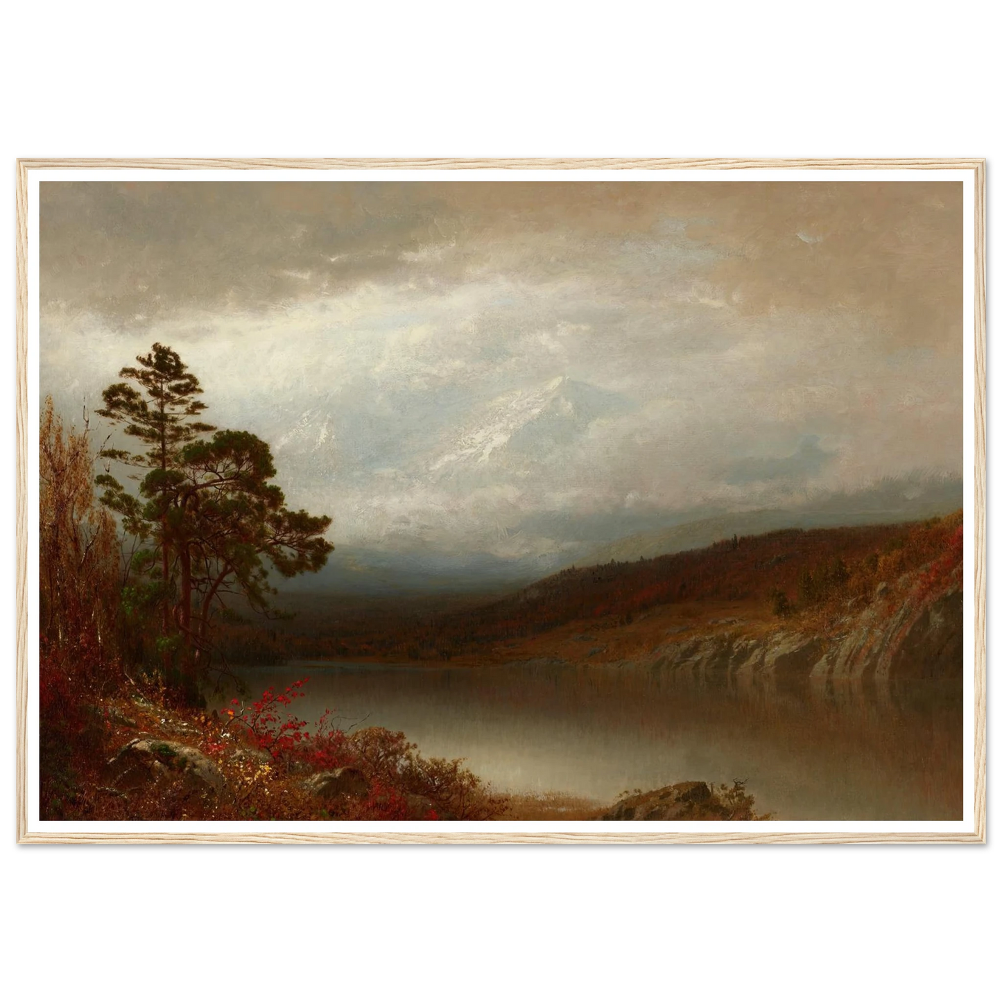 Autumn in the Adirondacks (c. 1872-73) Art Print | Alexander Helwig Wyant-Quipham Collections