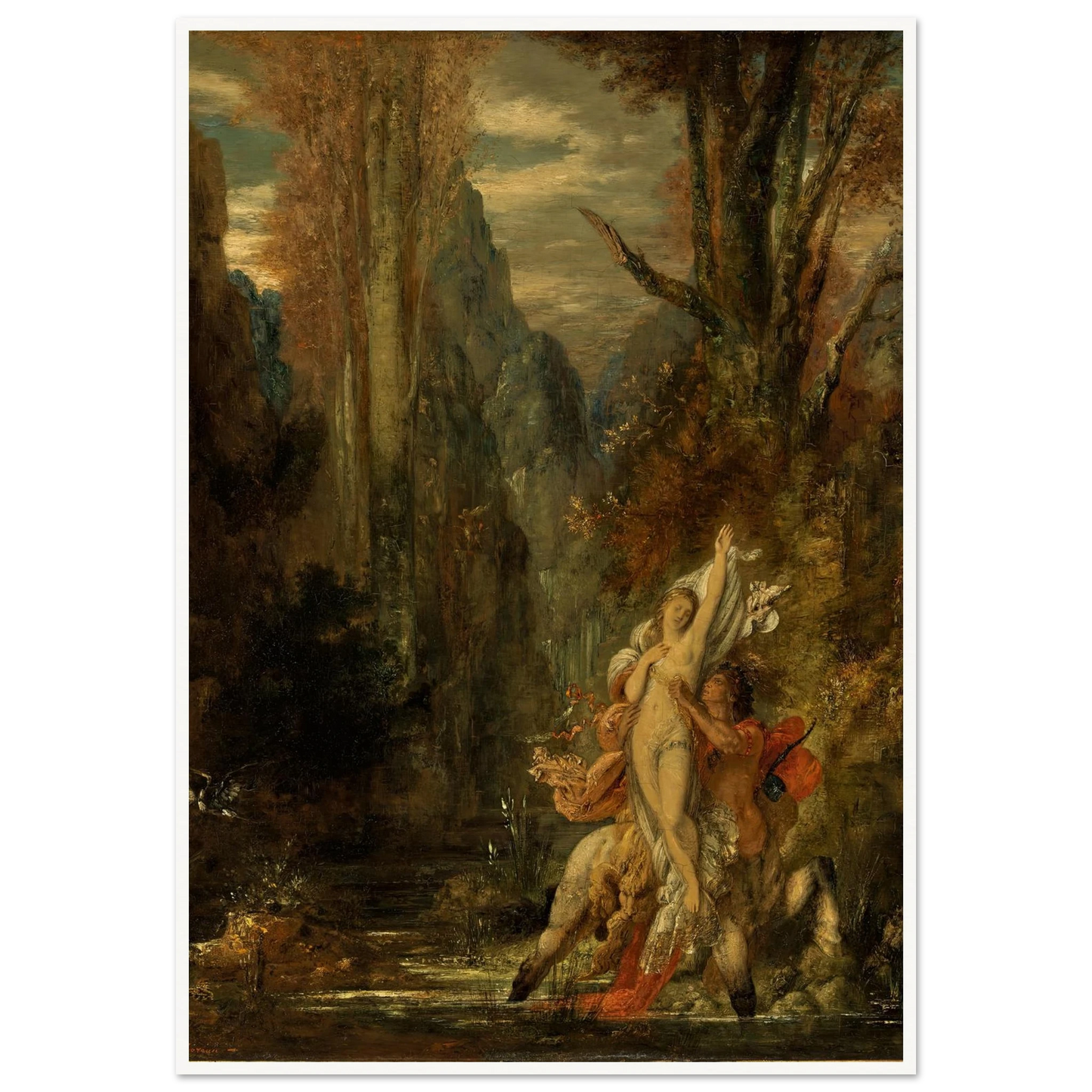 Dejanira (Autumn) (1872–1873) Art Print | Gustave Moreau-Quipham Collections