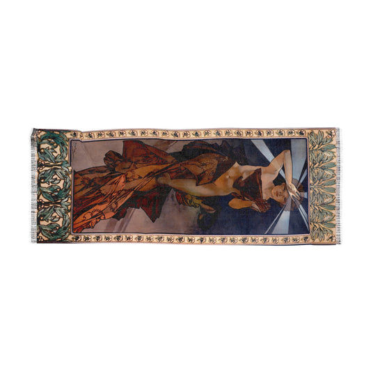 The Evening Star | Alphonse Mucha Scarf – Art Nouveau Scarf-Quipham Collections