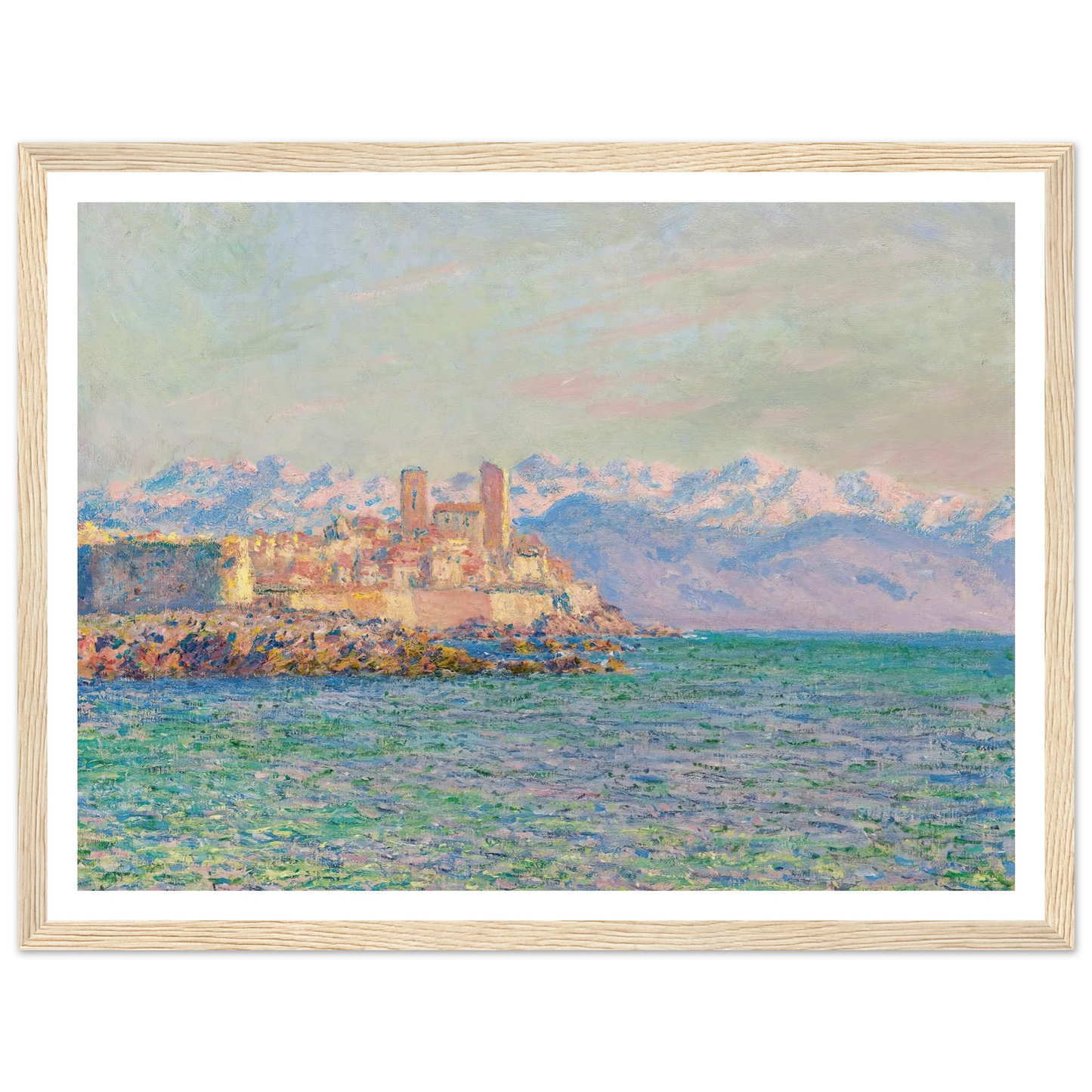 Antibes, Le Fort (1888) Art Print | Claude Monet-Quipham Collections