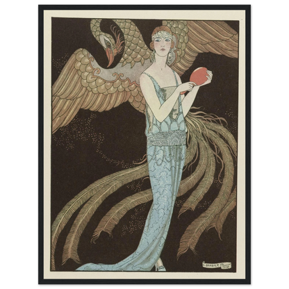 Sortilèges ; Robe du soir, de Beer (1922) Art Print | George Barbier-Quipham Collections