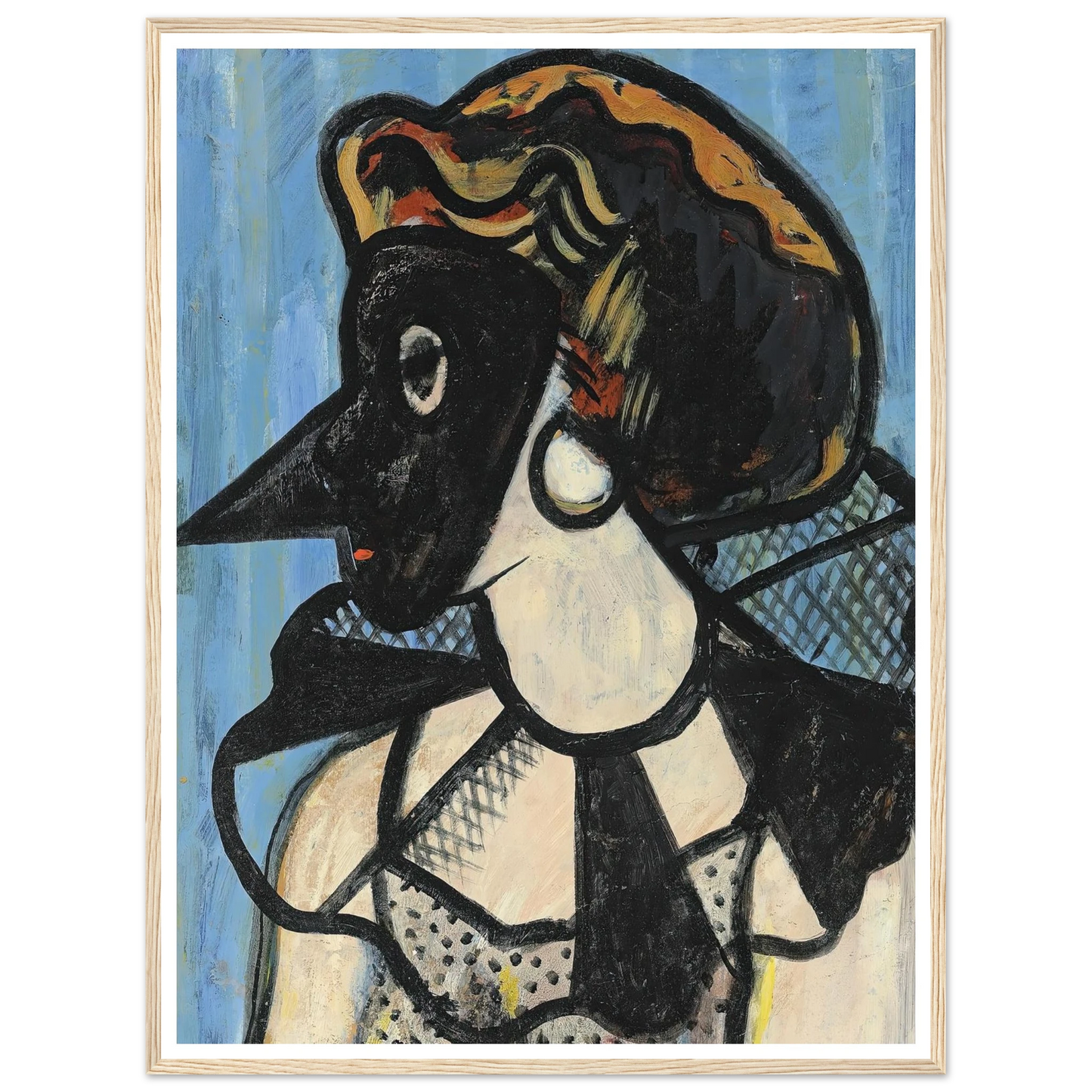 Femme au masque (circa 1938-1939) Art Print | Francis Picabia-Quipham Collections