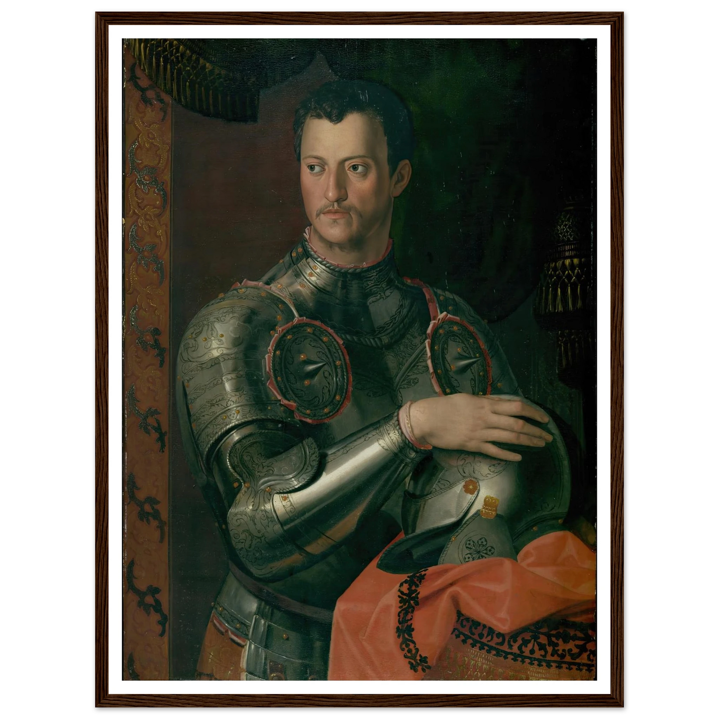 Cosimo I De’ Medici (1519–1574) Art Print | Agnolo Bronzino-Quipham Collections