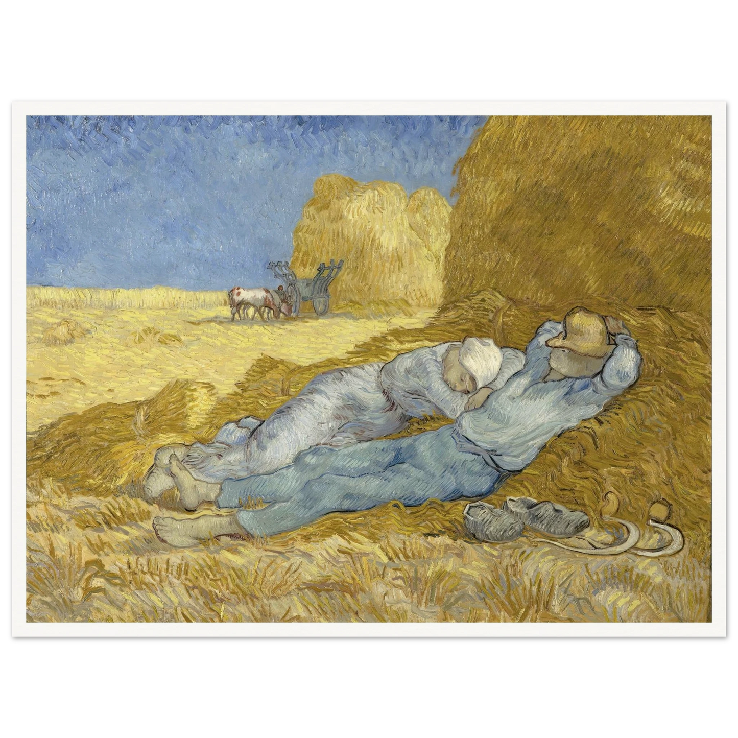 The Siesta (After Millet) Art Print | Vincent van Gogh-Quipham Collections