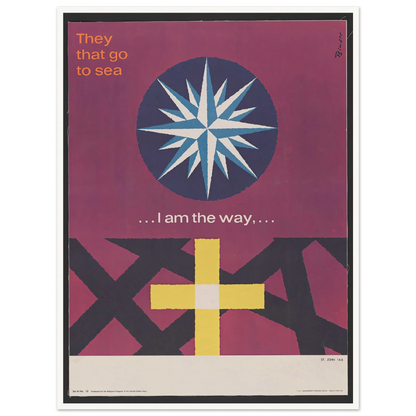 I am the way… St. John 14_6 (1963) Art Print | Joseph Binder-Quipham Collections