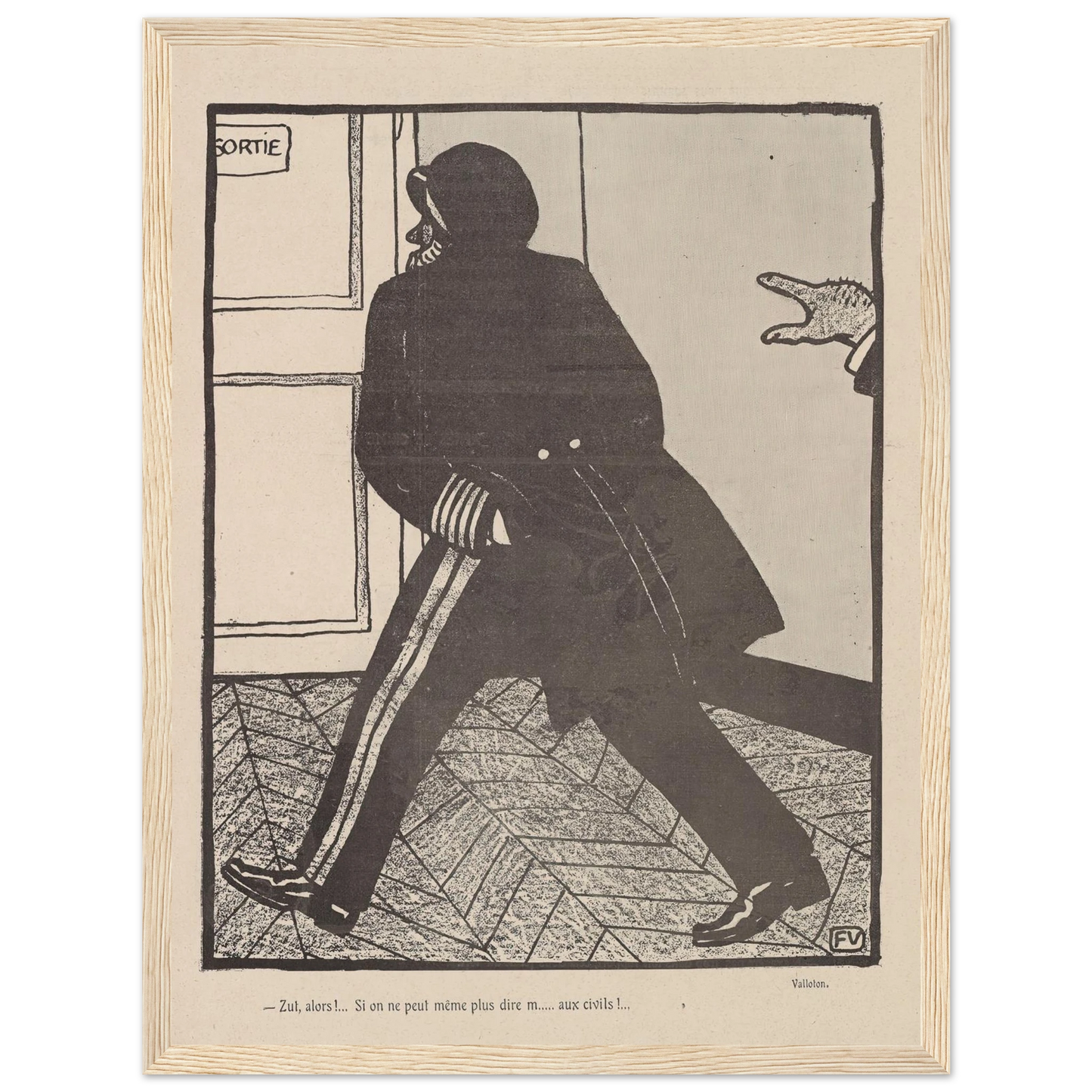 10 octobre 1903 Art Print | Felix Vallotton-Quipham Collections