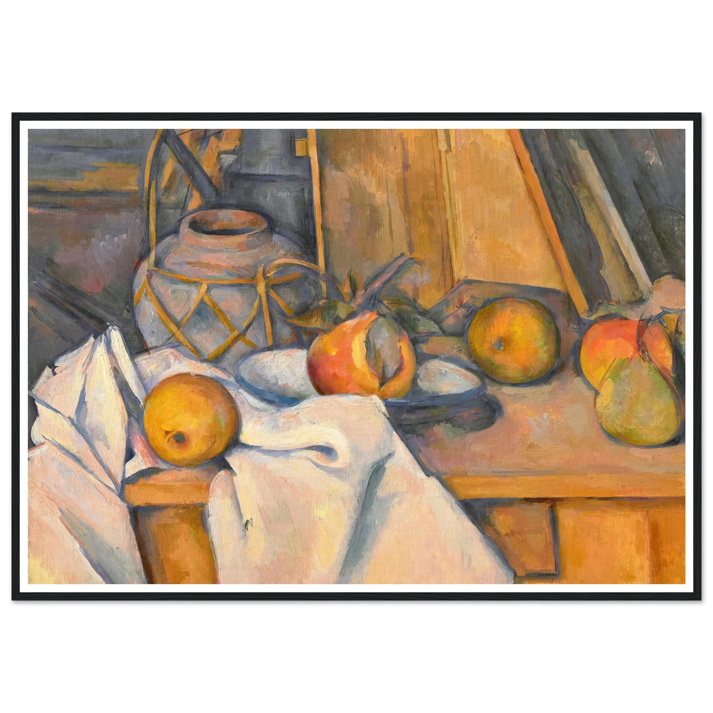 Fruits et pot de gingembre (1890-1893) Art Print | Paul Cezanne-Quipham Collections