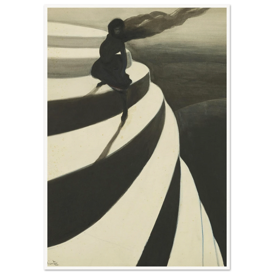 Vertigo (1908) Art Print | Leon Spilliaert-Quipham Collections