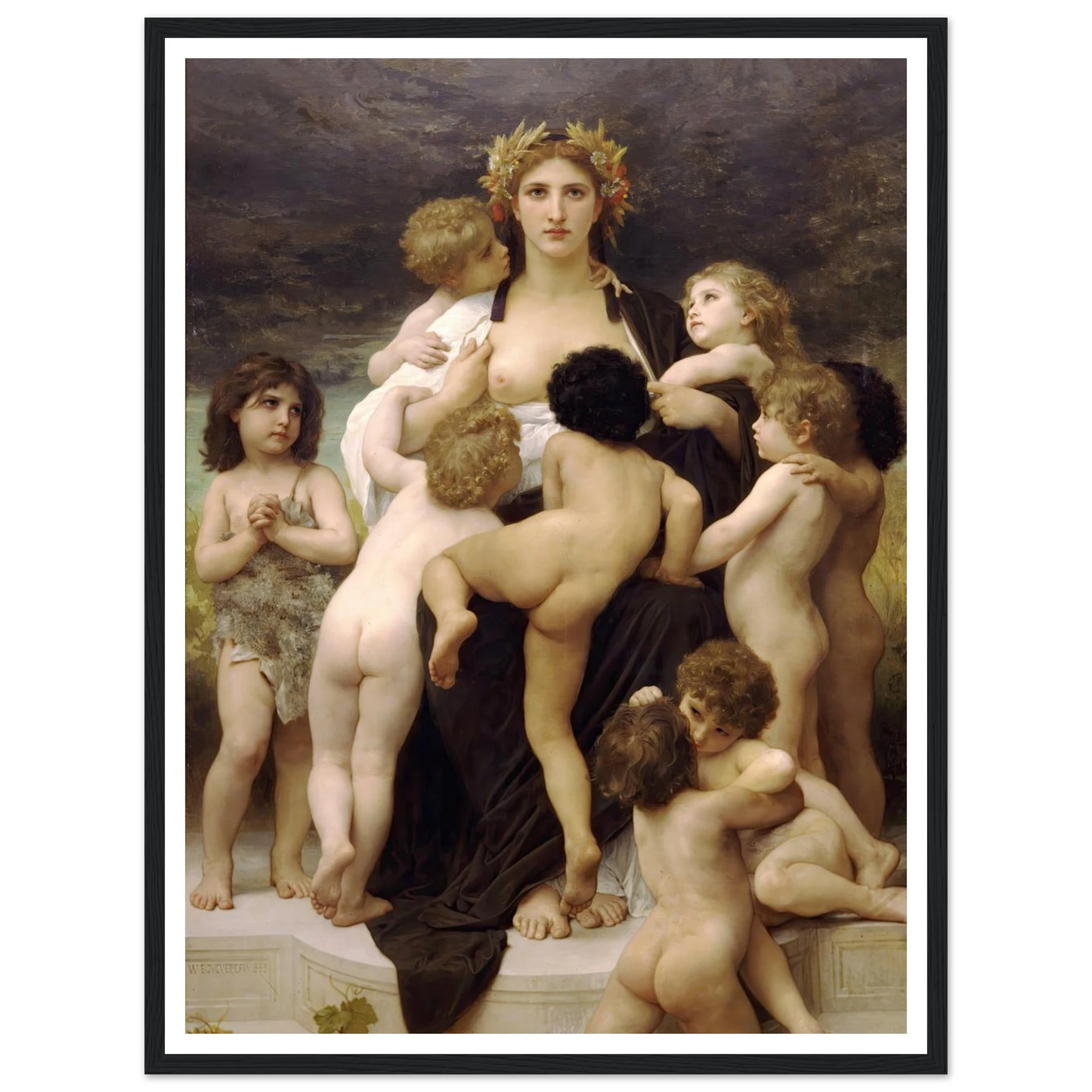 Alma Parens (1883) Art Print | William Bouguereau-Quipham Collections
