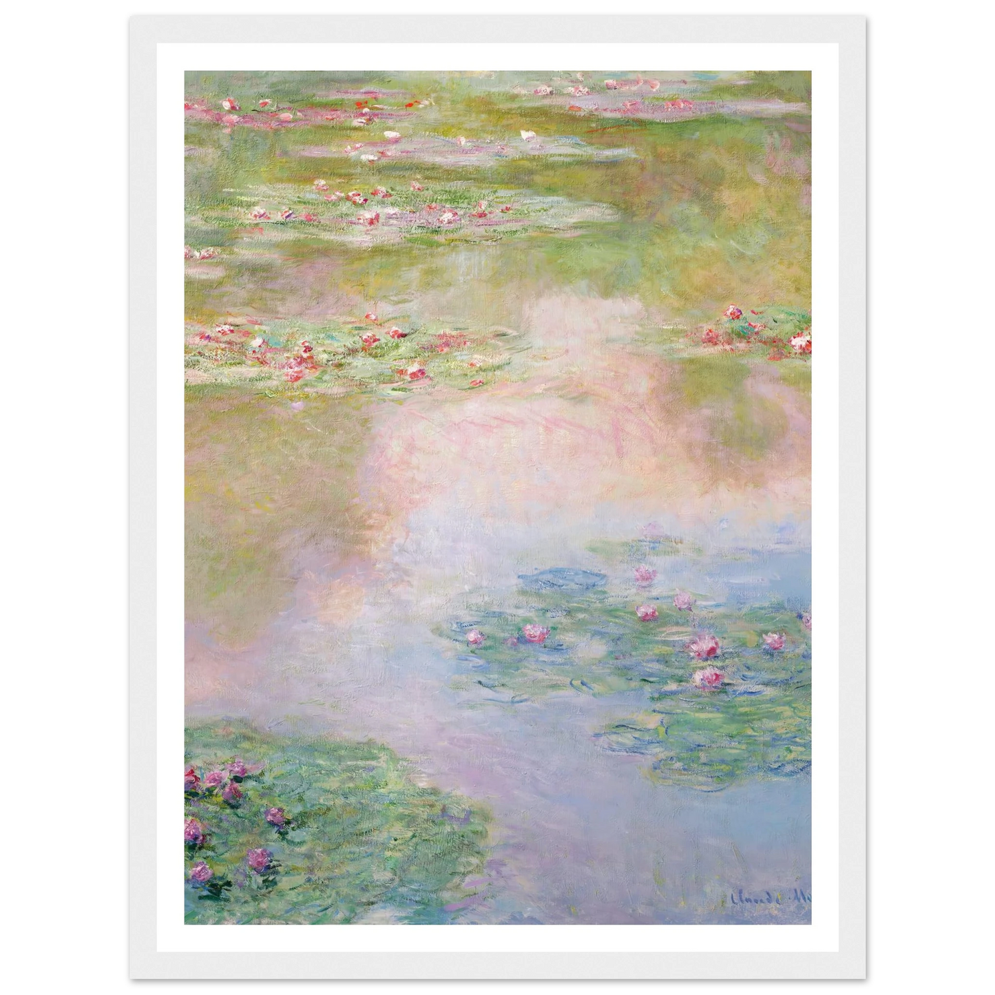 Nymphéas (1907) Art Print | Claude Monet-Quipham Collections