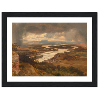 Die Donauauen bei Wien (ca. 1870) Art Print | Josef Hoffmann-Quipham Collections