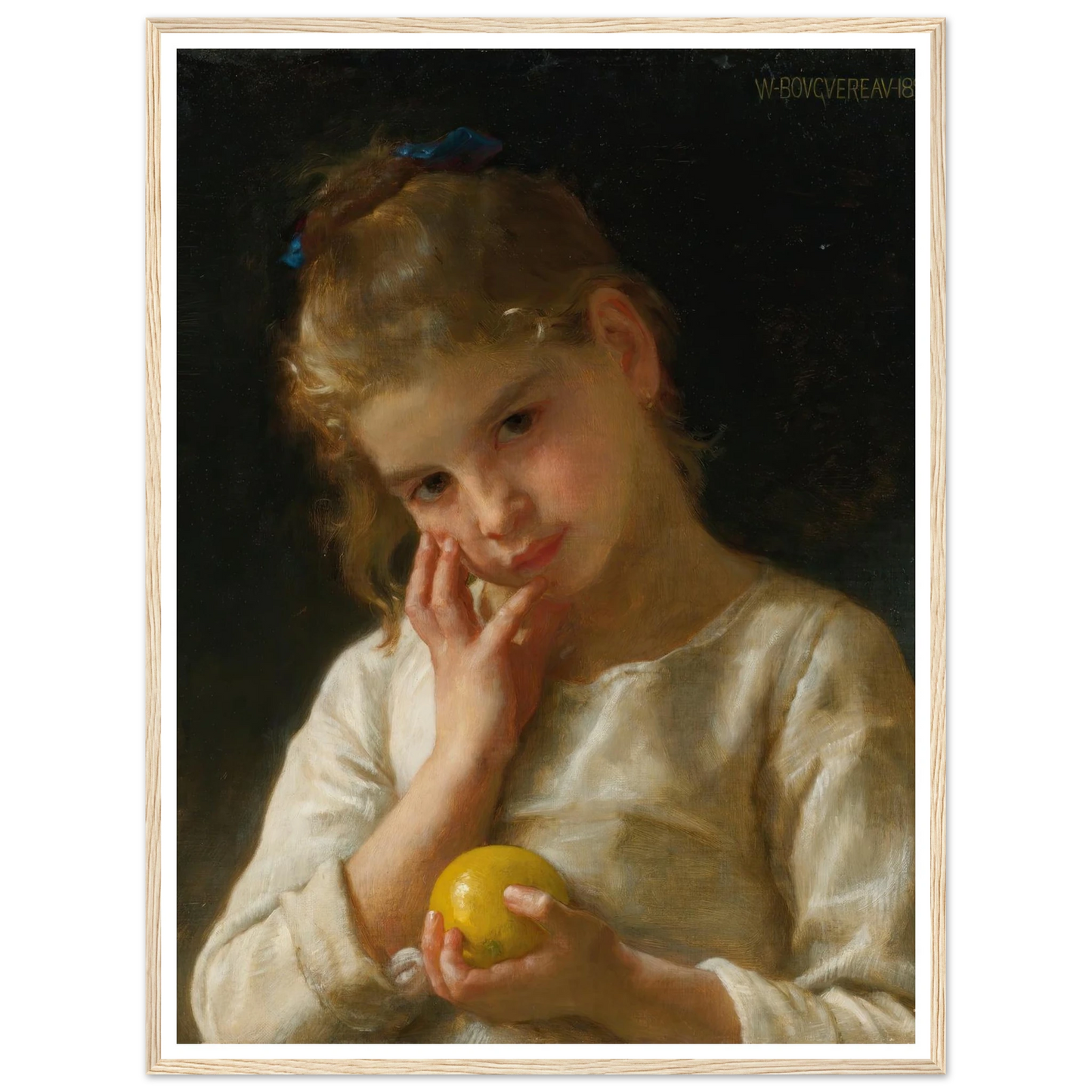 Le Citron (1899) Art Print | William Bouguereau-Quipham Collections