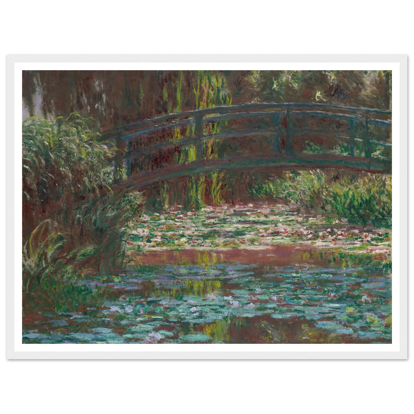 Water Lily Pond (1900) Art Print | Claude Monet-Quipham Collections