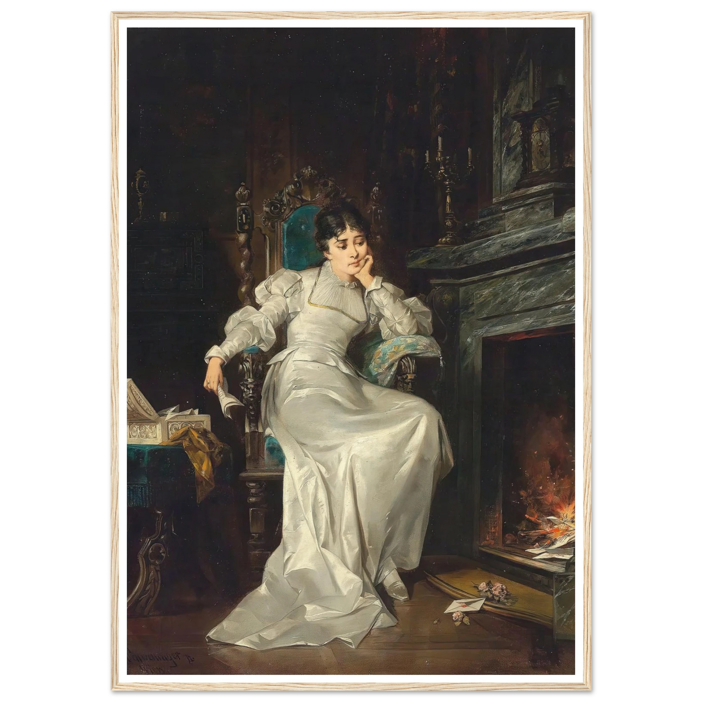 Verlorene Liebe Art Print | Carl Schweninger Jr-Quipham Collections