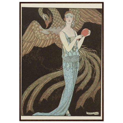 Sortilèges ; Robe du soir, de Beer (1922) Art Print | George Barbier-Quipham Collections